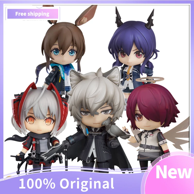 

Action Figure Anime Arknights Amiya CHEN SilverAsh Exusiai W Ornaments 100% Original Genuine Model Doll Toys Realshot