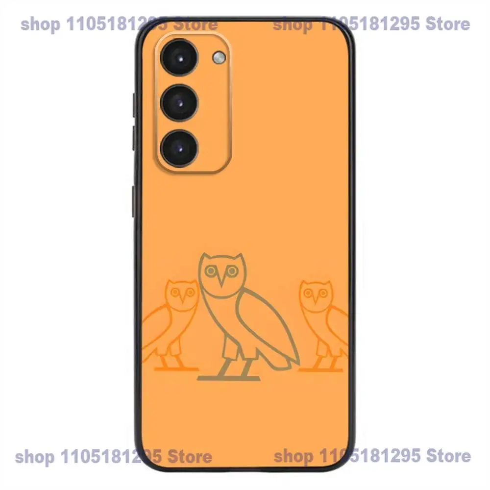 Фото Чехол для телефона D-Drake O-OvO OWL для Samsung Galaxy A20,21s,22,31,32,52,53,72,73,80,91, мягкий жидкий силиконовый чехол черного цвета №4