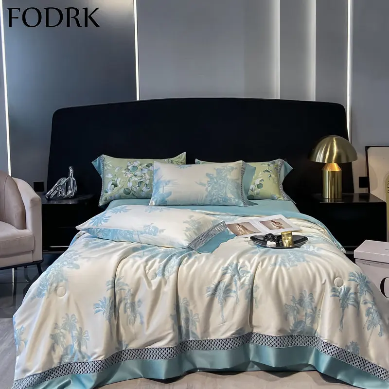 

1pcs Double Bedspread Summer Quilt Blanket King Queen Size Bedroom Bed 2 People Duvet Nordic Filling Bedclothes Elegant Mattress