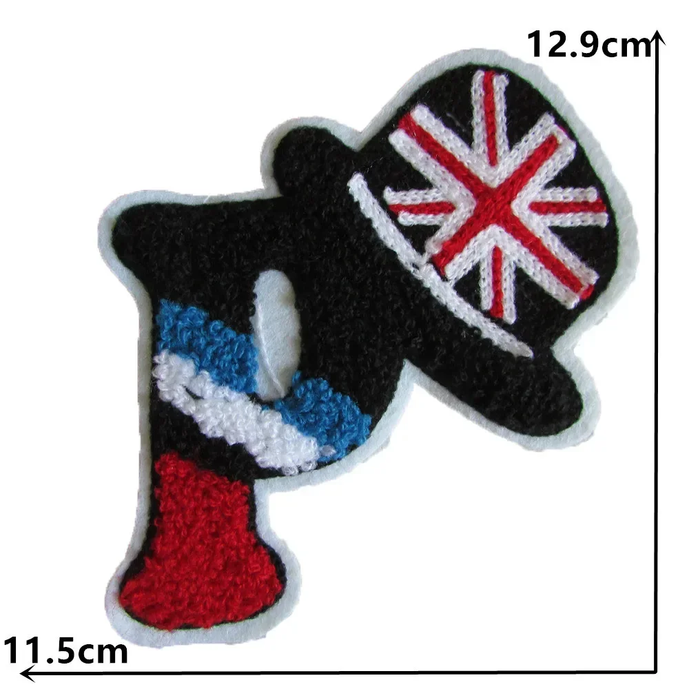 Мультяшная вышивка полотенец сделай сам тканевая нашивка на одежду нашивки для