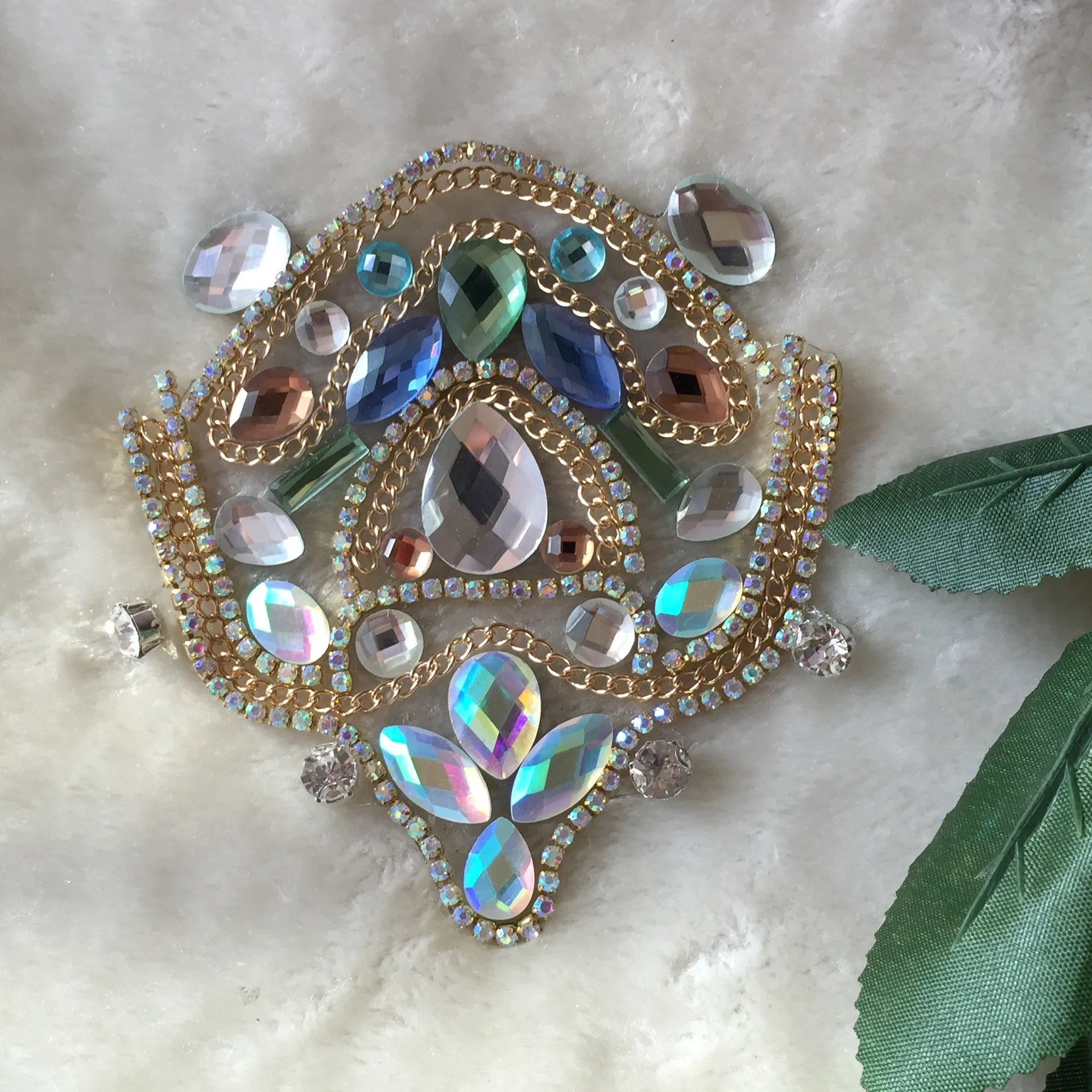 

Ботинки для снега ручной работы, стеклянная задняя резиновая обувь, цветочные аксессуары