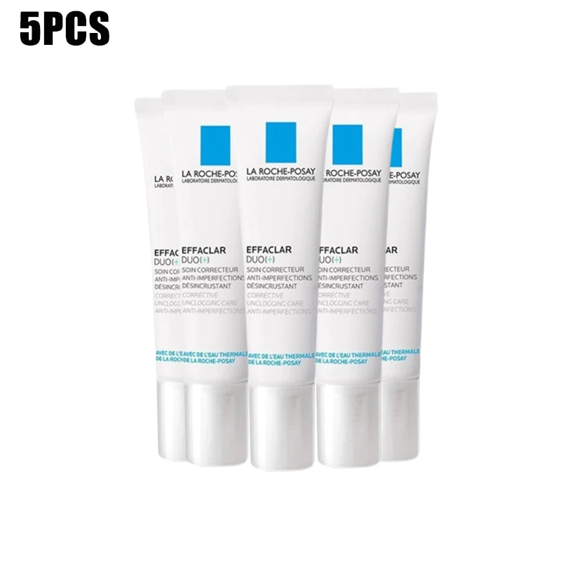 

5PCS La Roche Posay EFFACLAR DUO+ K Acne Treatment Acne Mark Remover Powerful Pimples Blackhead Lotion Oil Control For Acne Skin