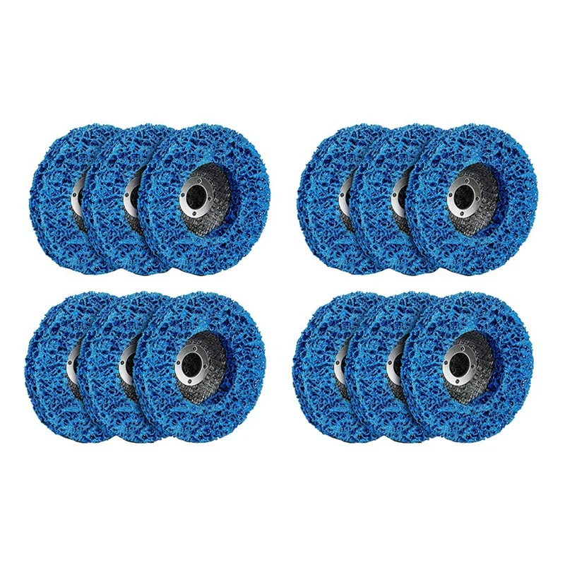 

12 Pcs Paint Stripping Disc Wheel Rust Stripper Strip Discs for 100mm Angle Grinder for Wood Metal Fiberglass Products