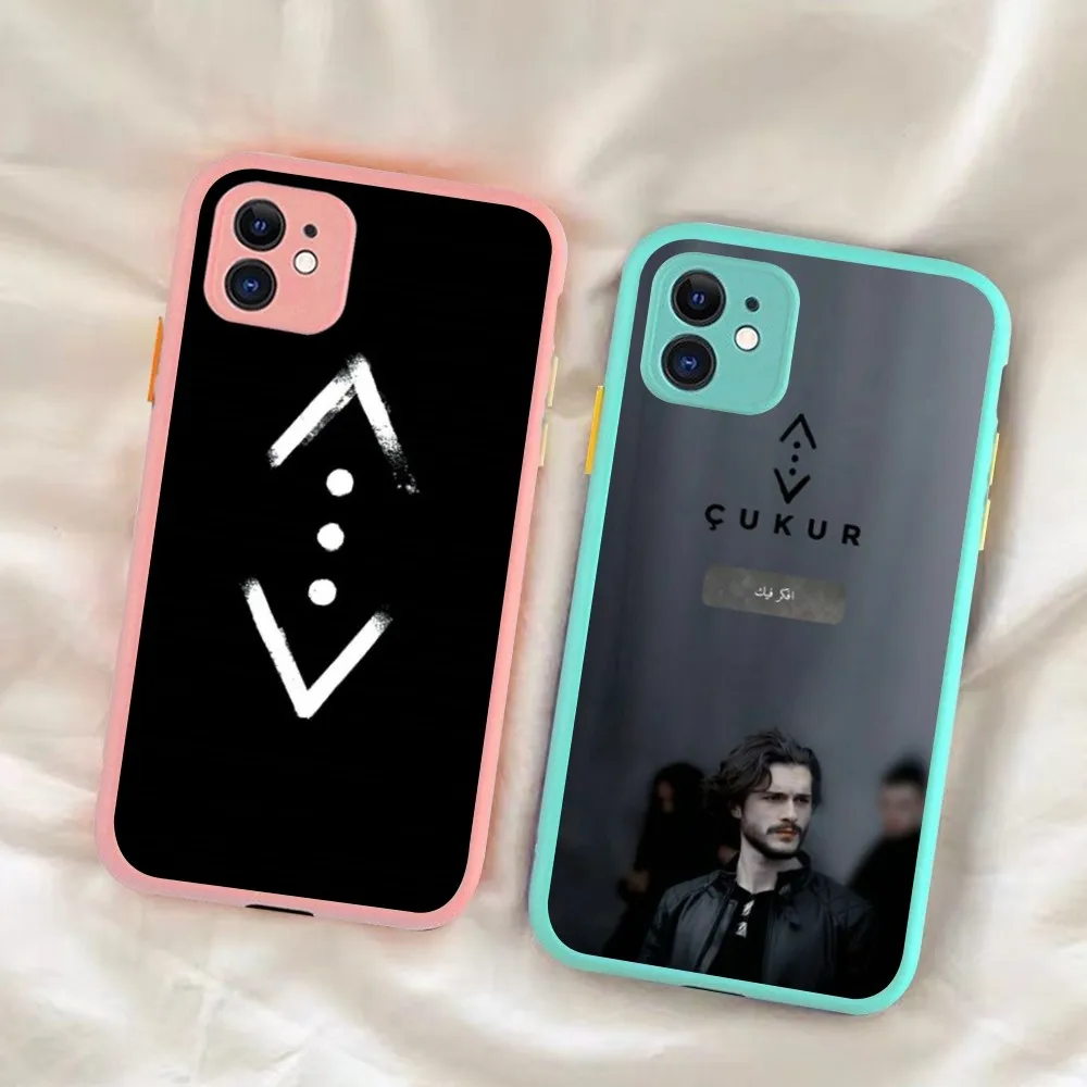 Чехол для телефона с турецким чехлом Cukur Show TV iPhone 14 X XR XS 7 8 Plus 11 12 13 pro MAX матовый