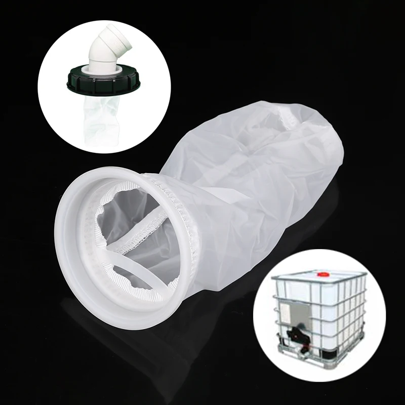 

1Pcs IBC Nylon Filter For Venting Ton Barrel Cover Tote Tank Lid Cover IBC Rainwater Tank Garden Water Irragtation Filters