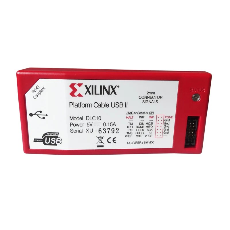 

Xilinx Downloader Cable Hw-usb-ii-g DLC10 Platform Xilinx Emulator