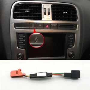 For VW Polo 2014 2015 2016 Car Automatic Stop Start Engine System Off Device Control Sensor Plug Smart Stop Cancel