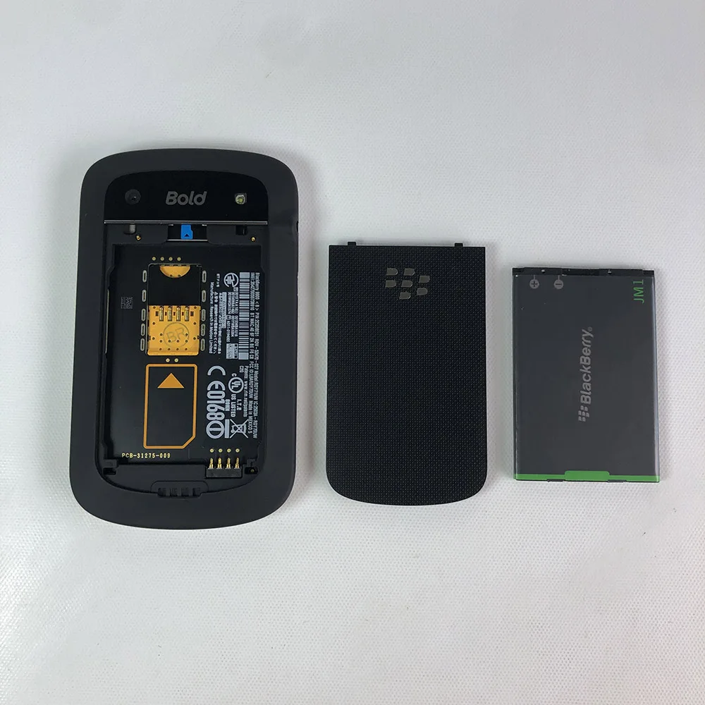 BlackBerry Bold Touch 9900 3G Оригинальный разблокированный мобильный сотовый телефон QWERTY 2 8