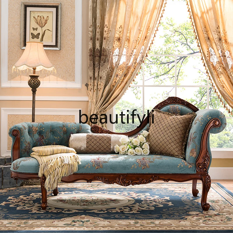 Американский стул Taifei диван из массива дерева отель спальня балкон классический