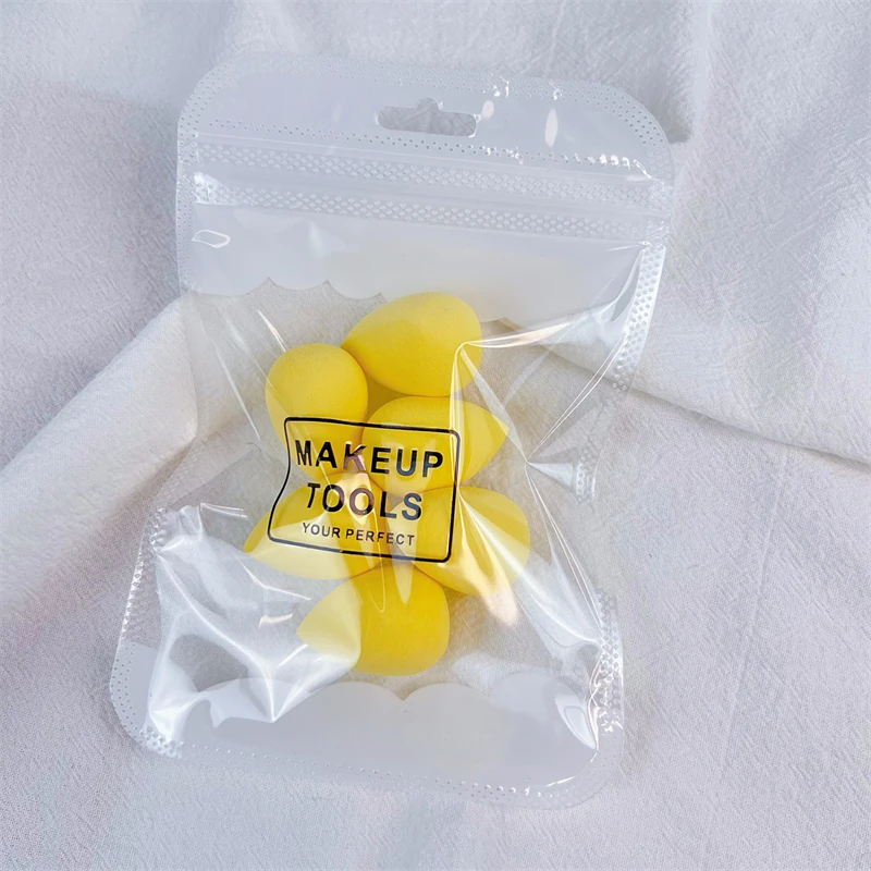 6pcs Mini Makeup Sponge Powder Puff Beauty Sponge for Makeup Concealer Liquid Foundation Face Cosmetic Puff Make Up Sponge