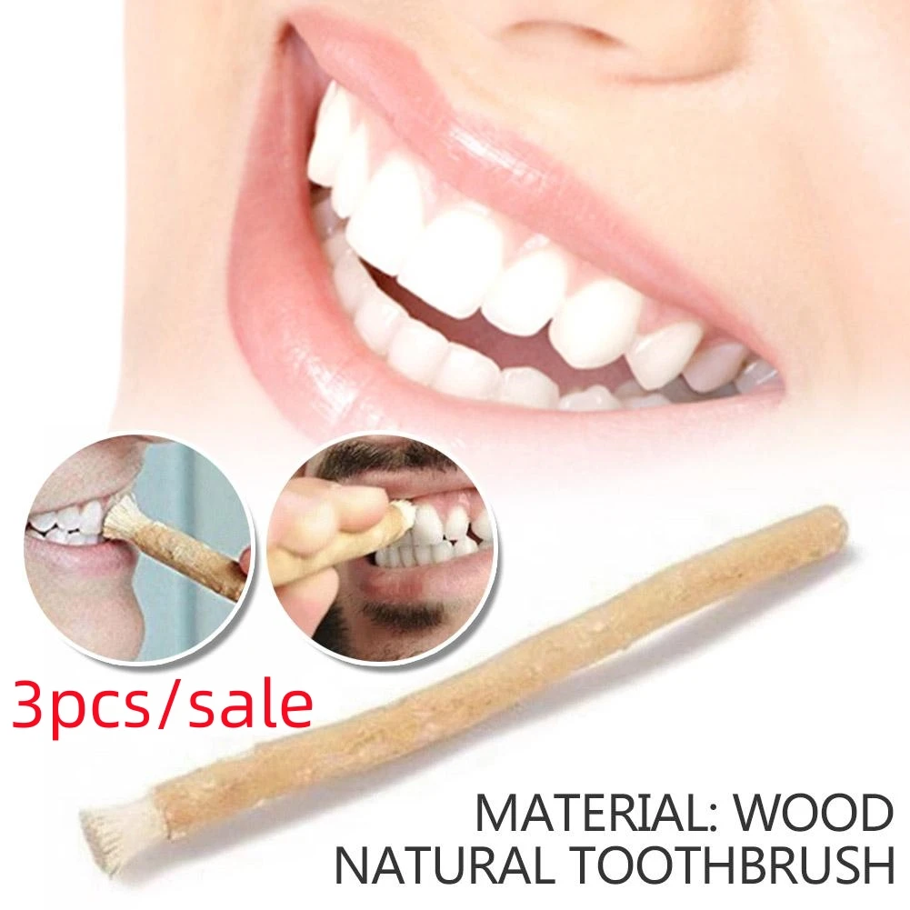 3 шт. портативные отбеливающие зубные щётки