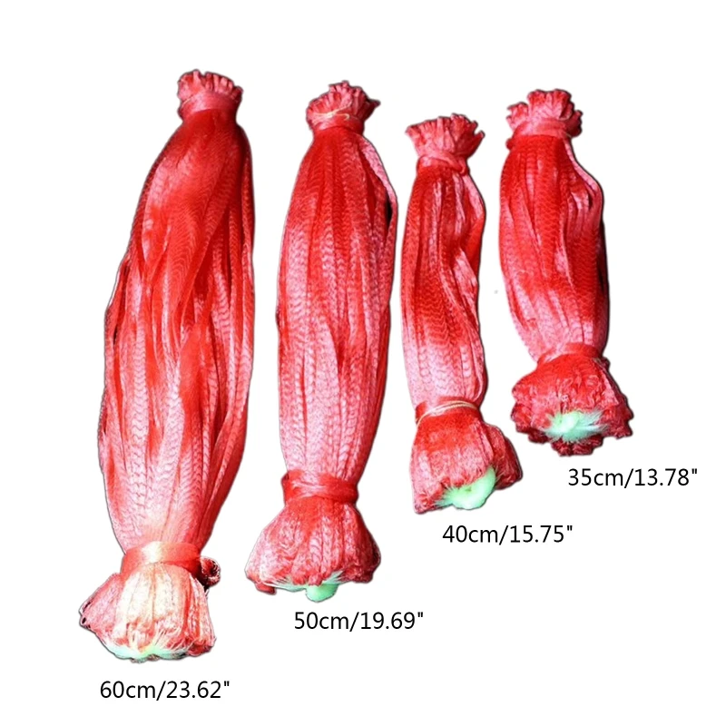 100pcs Watermelon Net Durable Heavy Duty Hammock for Garden Yard Melon Cradle Hanging Bags with Drawstring