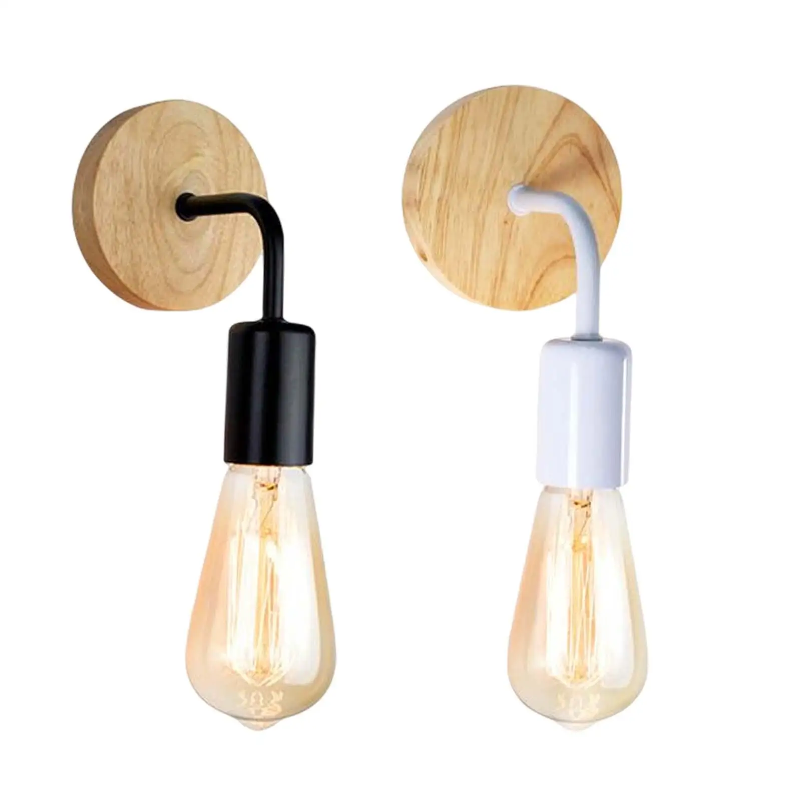 

Farmhouse Wall Sconce Light Lighting Fixtures E27 Wall Mounted Lamp Warehouse Industrial Barn Indoor Office Study Dining Room