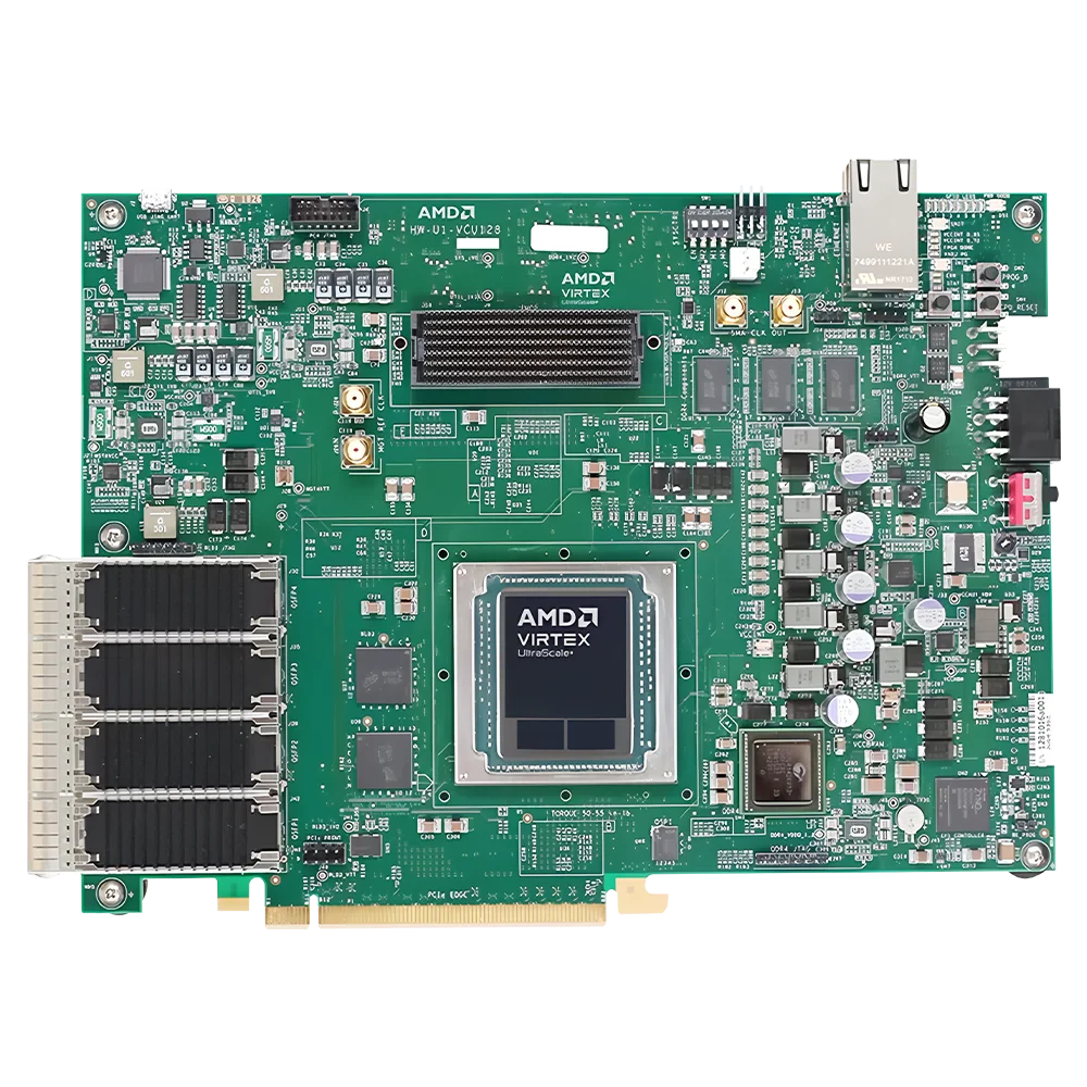 Комплект разработчика Xilinx VCU128 Virtex UltraScale FPGA (EK-U1-VCU128-G) с платой XCVU128 58 Гбитс GTH Dual FMC+ QSFP28 для радиолокационных систем и SDR (art.: 3920dbe40d6c4) - 3920dbe40d6c4