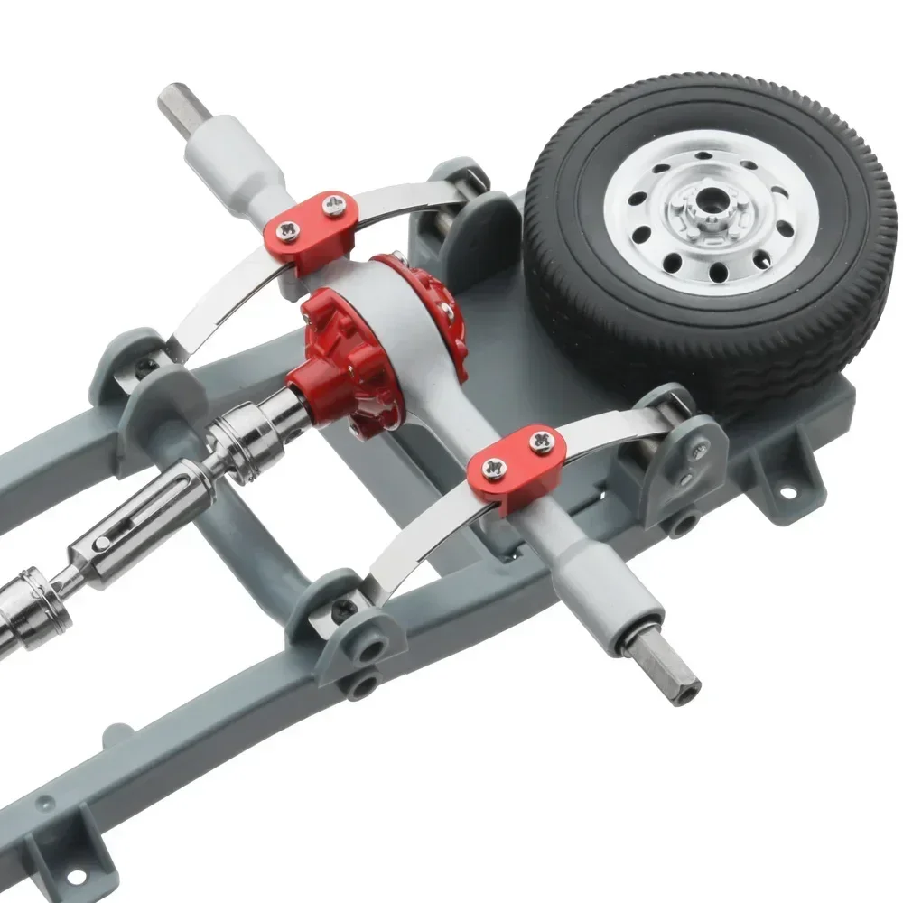 Стальная пластина амортизирующая листовая пружина подвеска для WPL D12 B14 B24 B16 B36