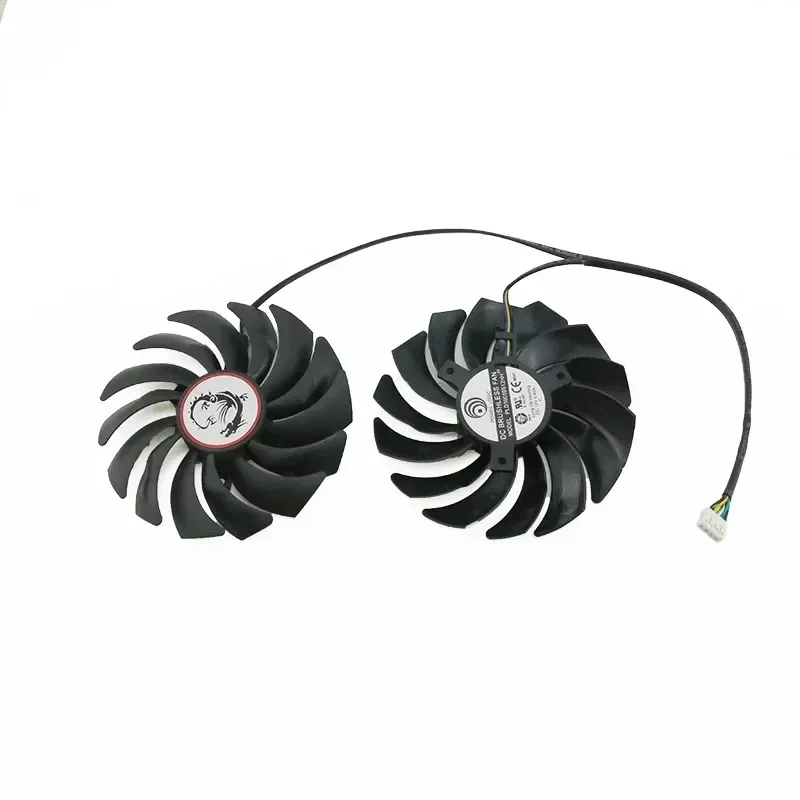 Фото Вентилятор для видеокарты Red Dragon для MSI GTX 1080 Ti 1080 1070 1060 RX 470 480 570 580 №3