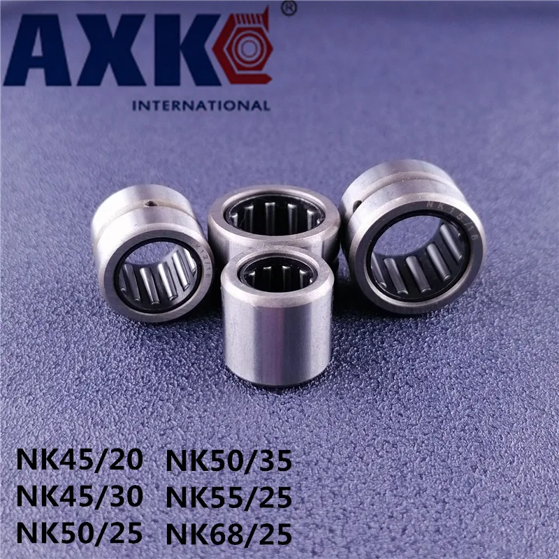 Бесплатная доставка NK45/20 NK45/30 NK50/25 NK50/35 NK55/25 NK68/25 Игольчатые роликовые подшипники с внешним внутренним кольцом 1 шт.