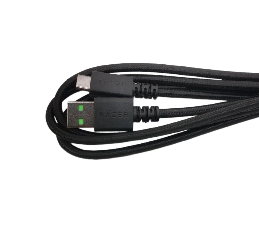 2m/6.6ft Usb Type-c Typec C Cable Cord for Razer Huntsman El