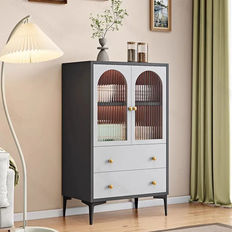 Открытые шкафы мебельная витрина во французском стиле многофункциональный