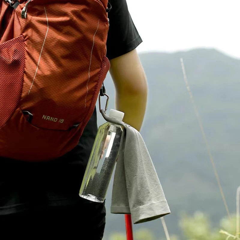 Силиконовая пряжка для спортивного чайника уличный карабин держатель бутылки с