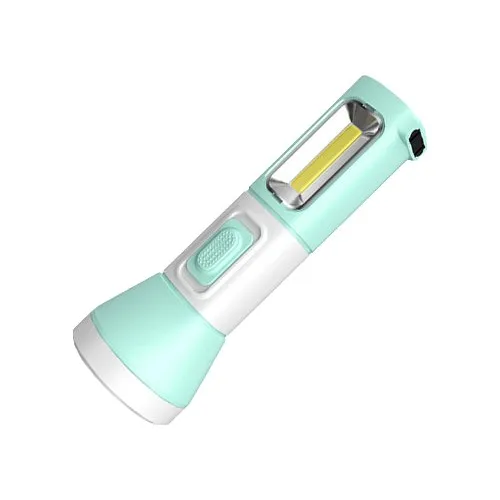 POWERDEX KM-8919C 1 Вт перезаряжаемый фонарик из нержавеющей стали для охоты кемпинга