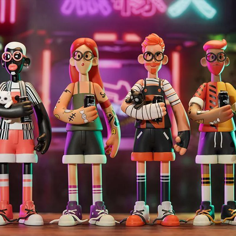 Come4arts-Doomsday Series глухая коробка actionперсонажи аниме модные куклы детская серия Toyseries