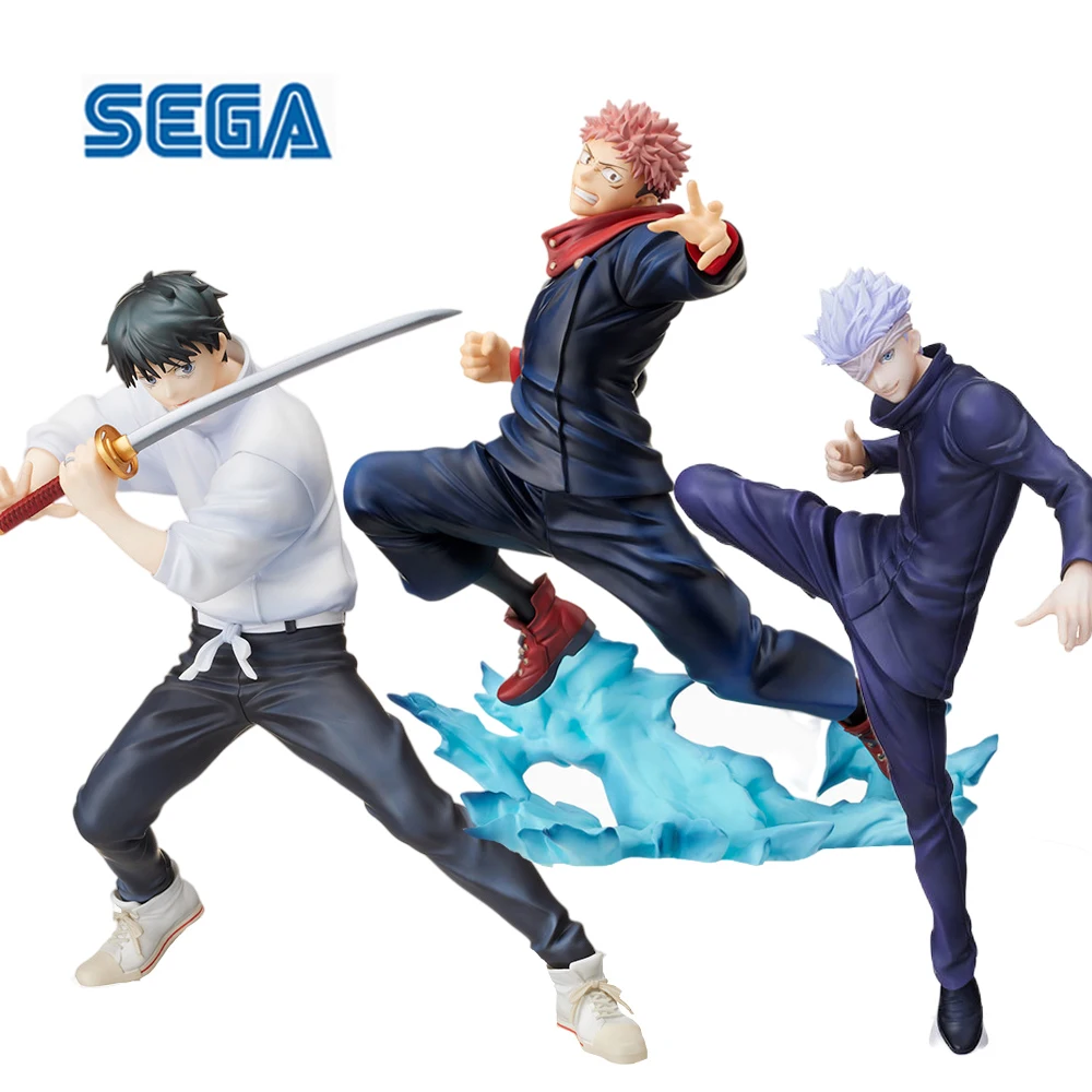 

In Stock Sega SPM Figure Jujutsu Kaisen Itadori Yuji Gojo Satoru Okkotsu Yuta Doll Model Genuine Action Anime Collectible Toys