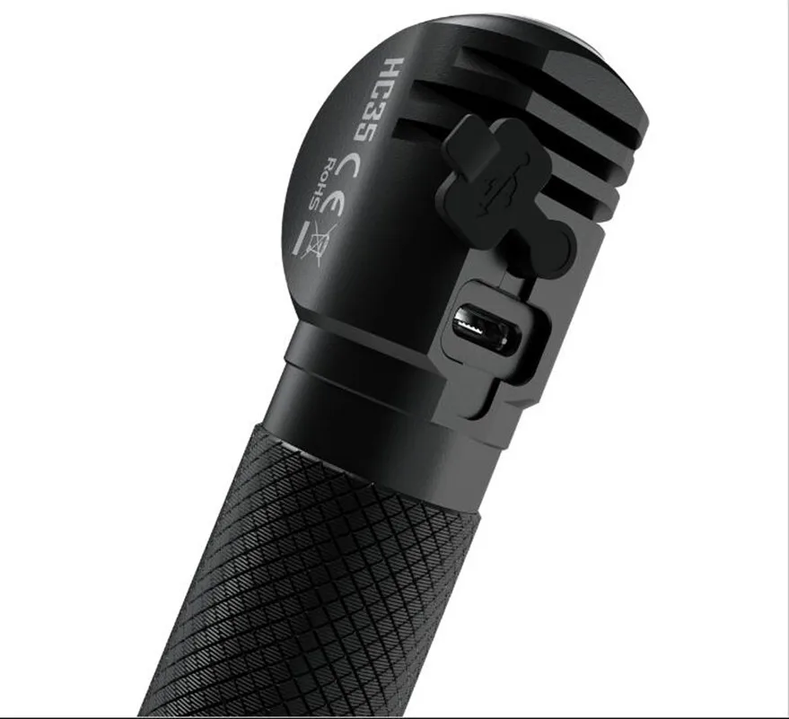 Перезаряжаемый налобный фонарь NITECORE HC35 2700 люмен высокопроизводительный