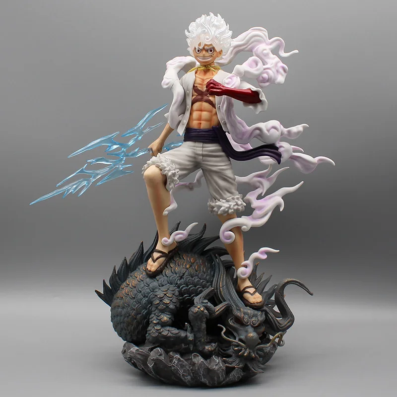 

34cm GK Wano Country Sun God Nika Gear5 Luffy Action Figurine Anime One Piece Figures PVC Statue Collectible Model Doll Toys