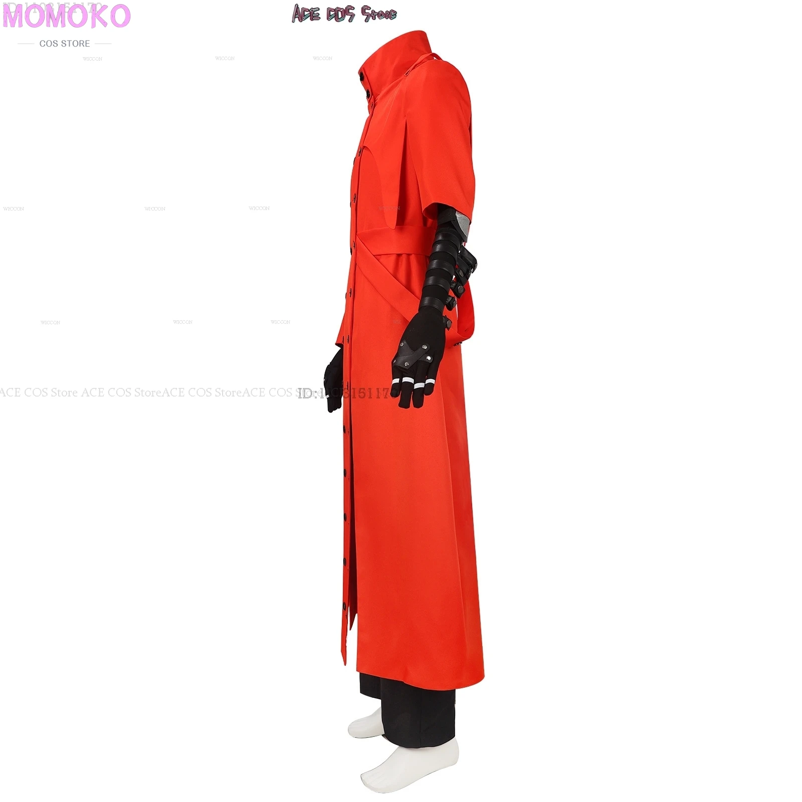 Аниме Toraigan Vash the Stampede карнавальный костюм мужское пальто униформа куртка брюки