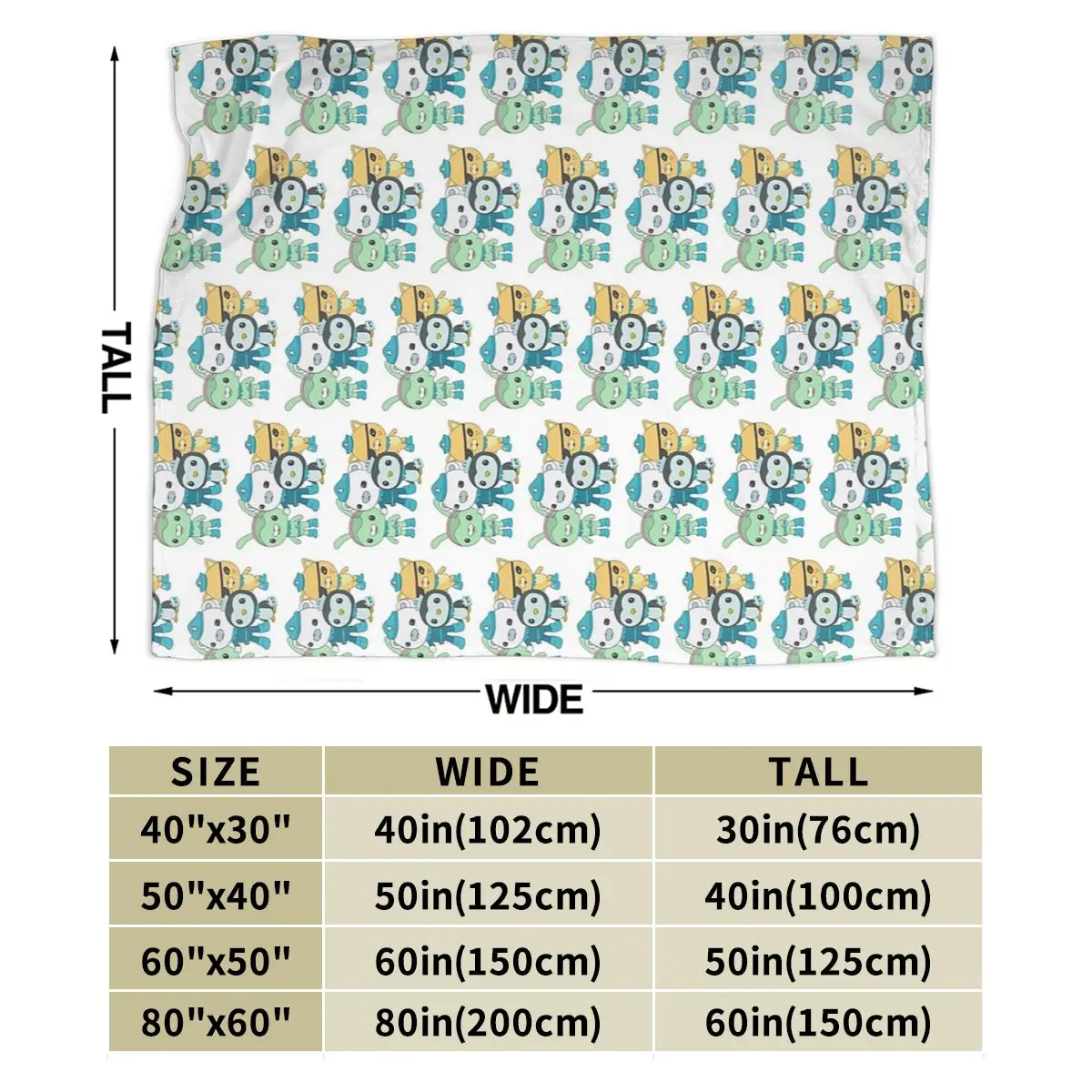 Одеяла Octonauts Captain Barnacles Kwazii мягкие теплые фланелевые покрывала для кровати