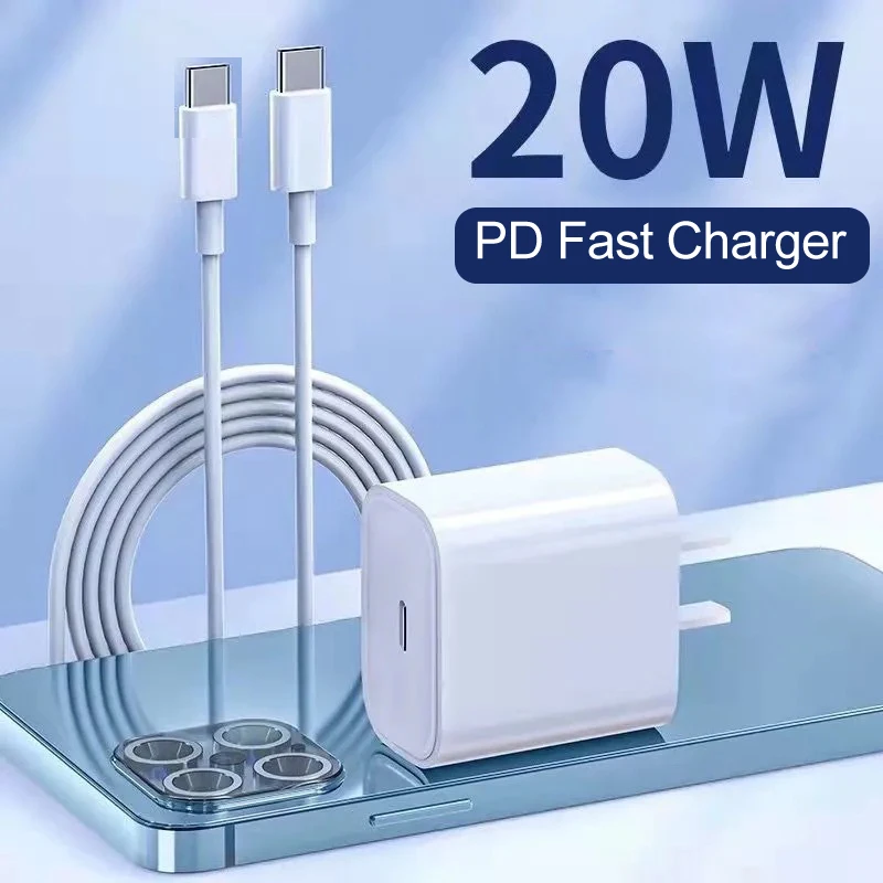 Кабель для быстрой зарядки PD 20 Вт Apple iPhone 12 13 11 pro Max мини-зарядное устройство