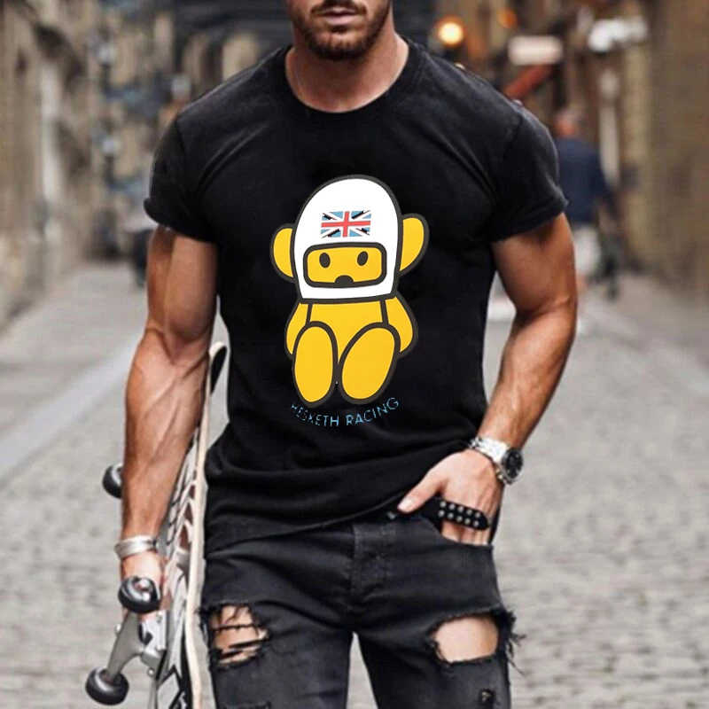 

Mens Clothes Hesketh Racing Classic T Shirt Mens Fanatics Gift Print T-shirt Hip Hop Tee Shirt Summer Men'S Fashion Tee Hot T