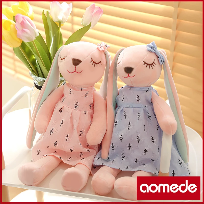 

65cm Cute Soft An An Rabbit Plush Toys Office Nap Pillow Home Comfort Cushion Child Decor Christmas Gift Cotton Doll