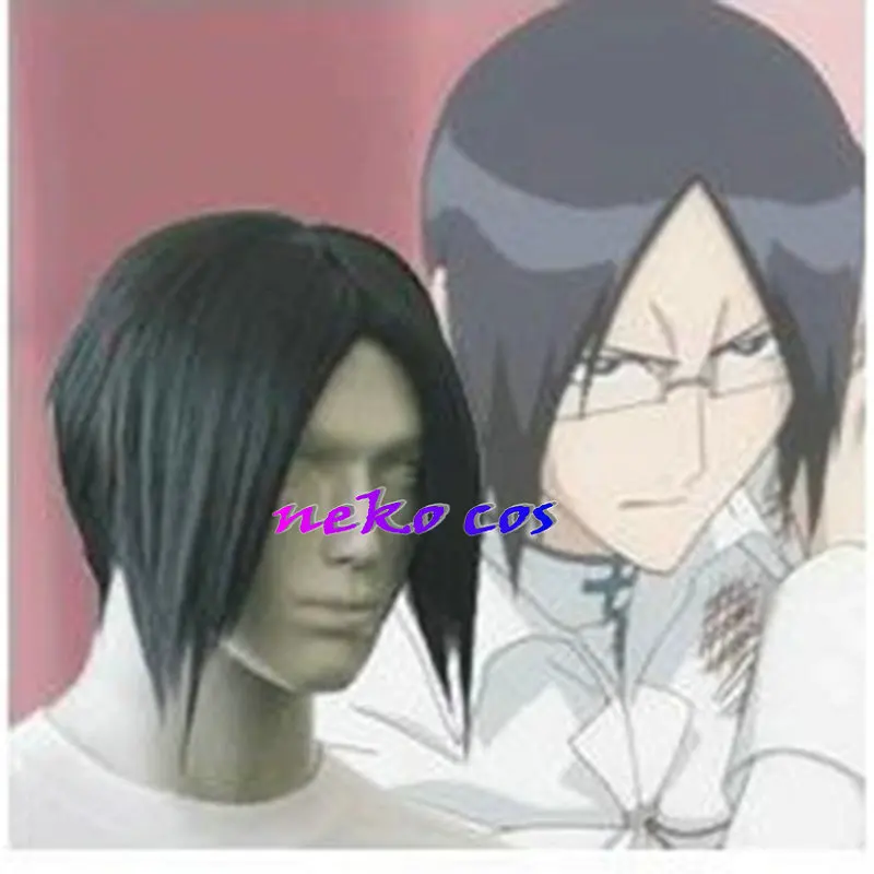 Костюм для косплея отбеливатель Ishida Uryuu головной убор из синтетических волос