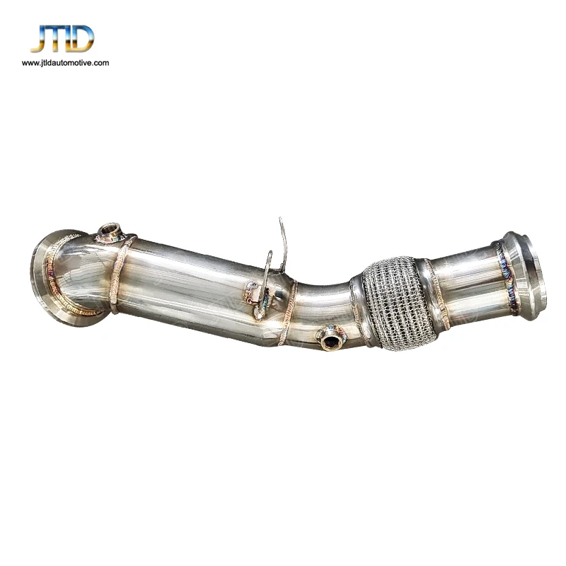 JTLD Высокая производительность для BMW G30 B48 полировка нержавеющая сталь прямая