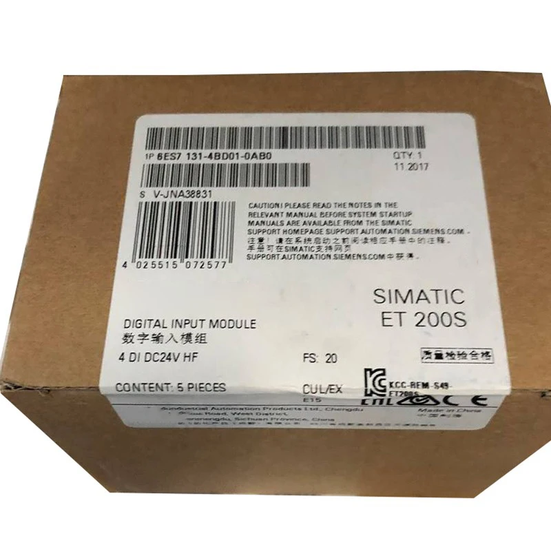 

Новый оригинальный 6ES7131-4BD01-0AB0 6ES7 131-4BD01-0AB0