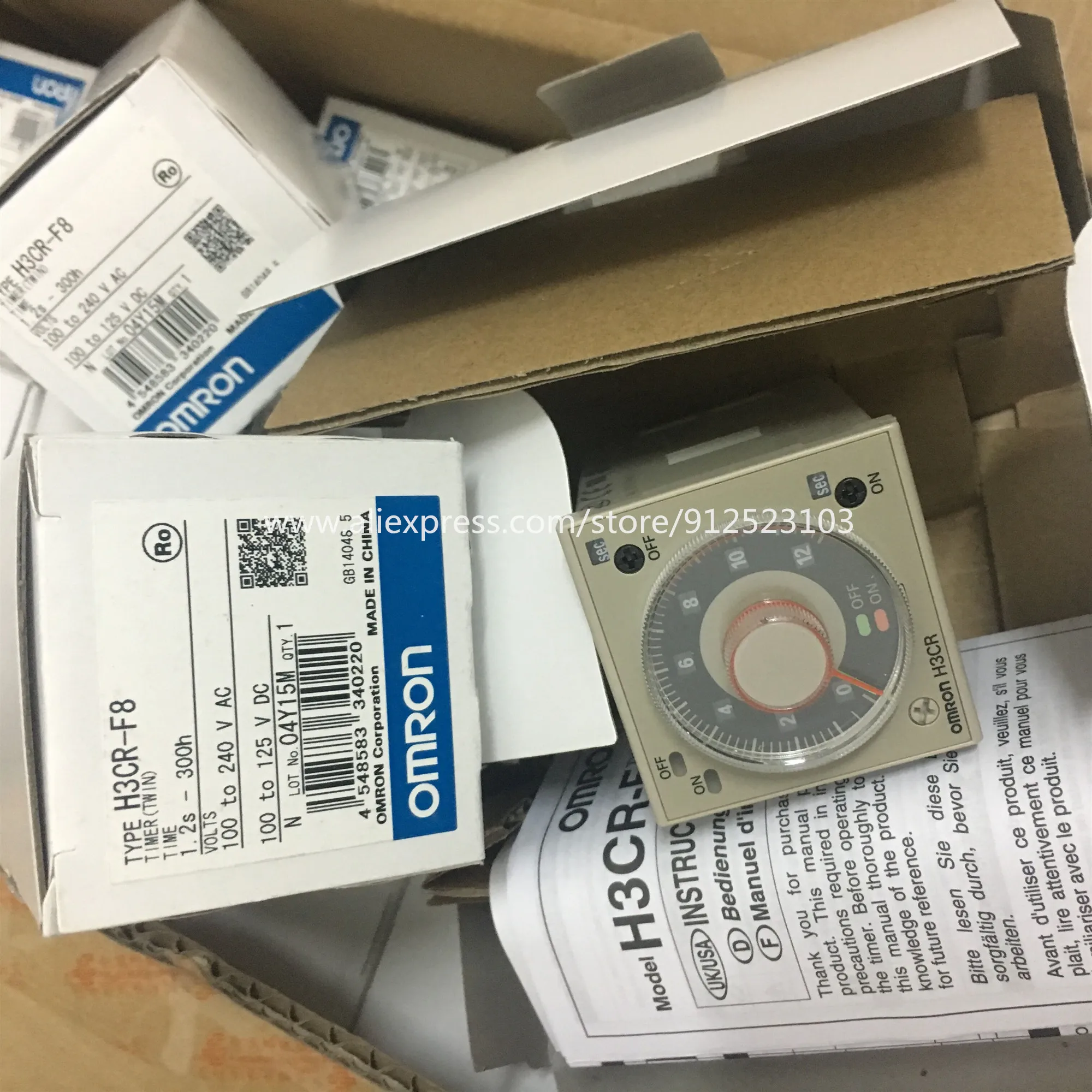 

H3CR-F8 AC220 H3CR-F8N Omron 100% new and original