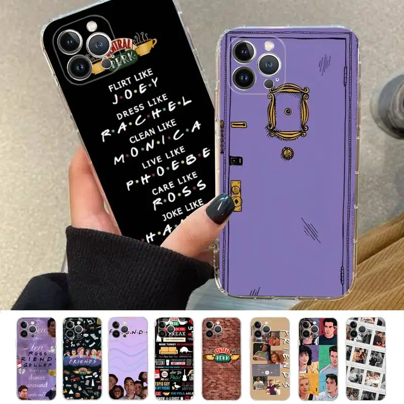 

Central Perk Coffee friends TV Show How You Doin Phone Case Silicone Soft for iphone 14 13 12 11 Pro Mini XS MAX 8 7Plus X XS XR