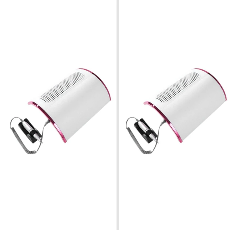 

3 In 1 Nail Vacuum Cleaner+Nail Drill With 3 Fans Large Size Strong Nail Suction Dust For Manicure