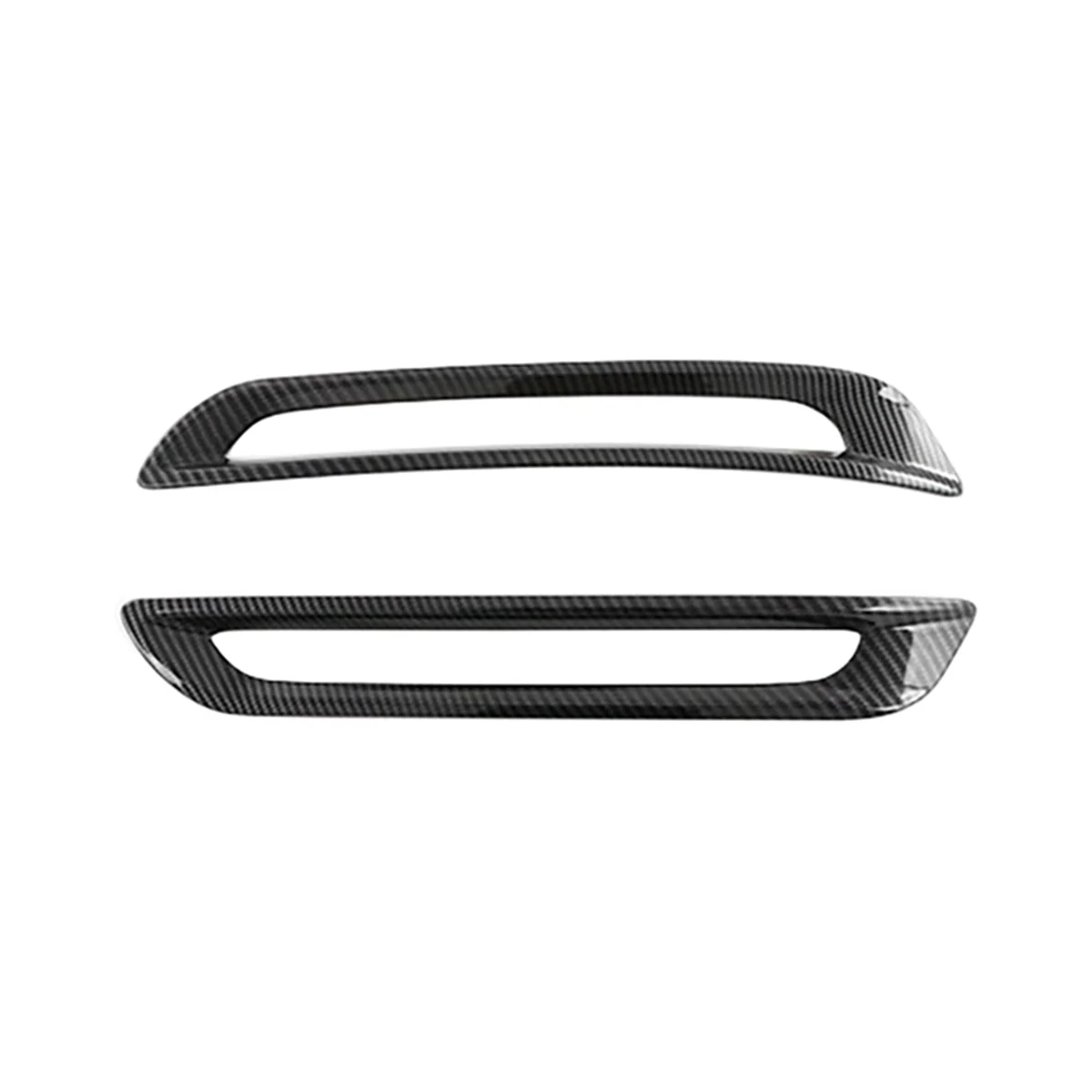 

For Honda Civic 11Th Generation 2021-2022 Car Carbon Fiber Rear Fog Light Lamp Cover Trim Foglight Bezel Frame