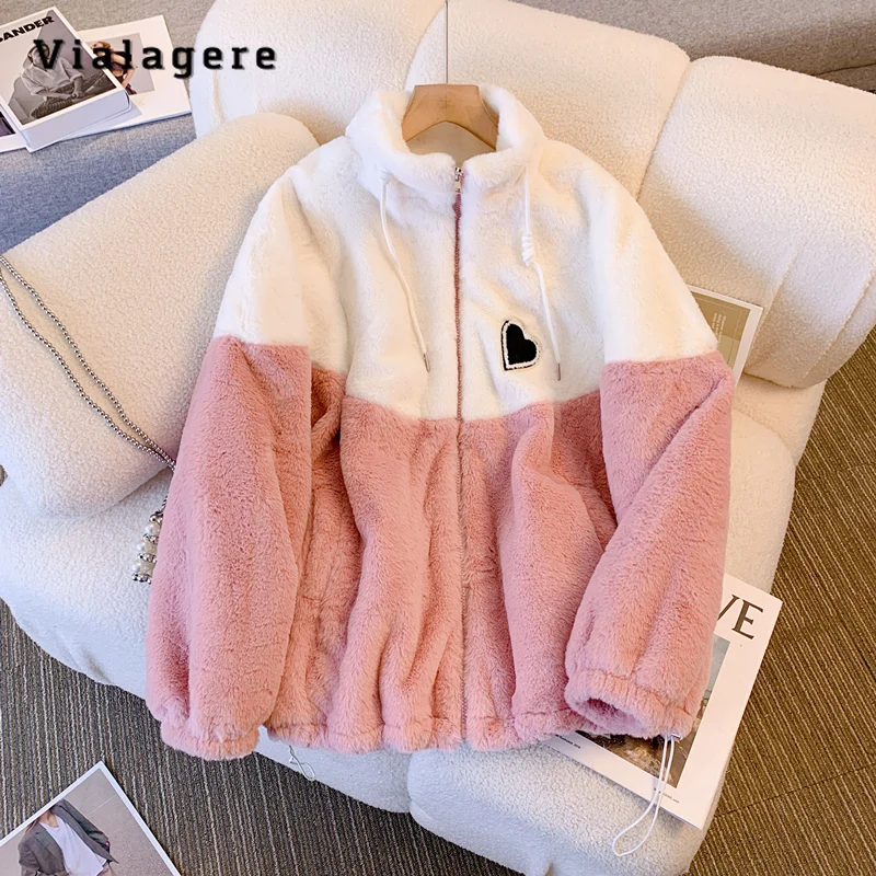 

Женская теплая парка на молнии, Повседневная милая куртка составного кроя с длинным рукавом, Y2K, Осень-зима 2023