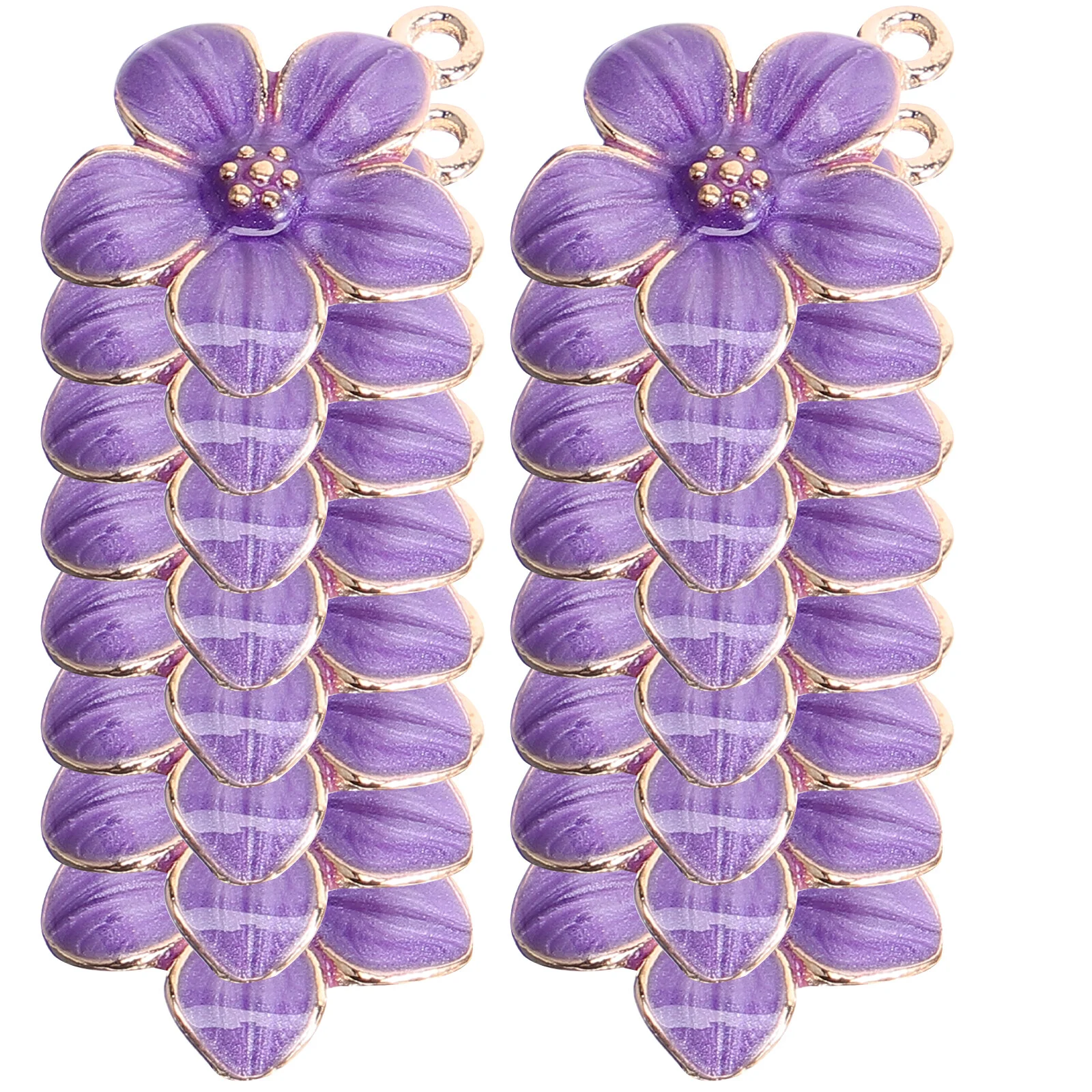 Decorative Flower DIY Accessory Alloy Pendant Charm Charms Ornament Small Necklace