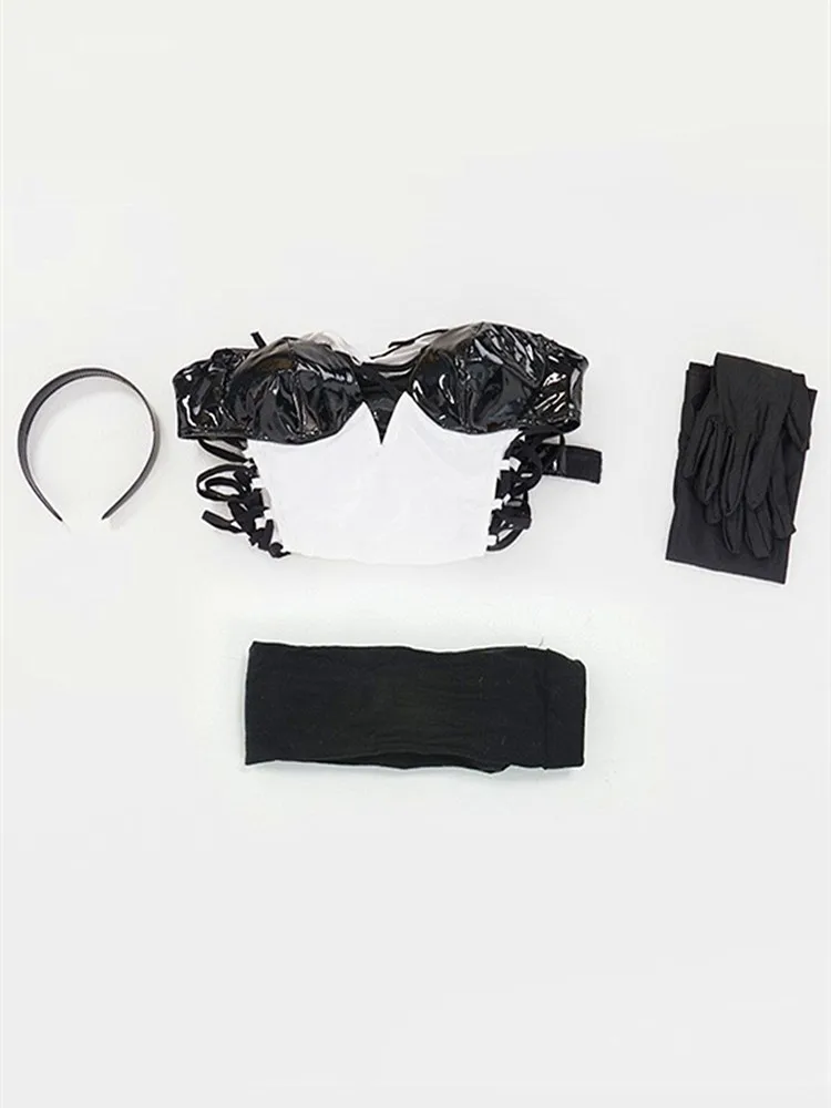 Аниме NieR:Automata Rose No. 2 тип B 2B YoRHa рождественское сексуальное частное боди костюм для