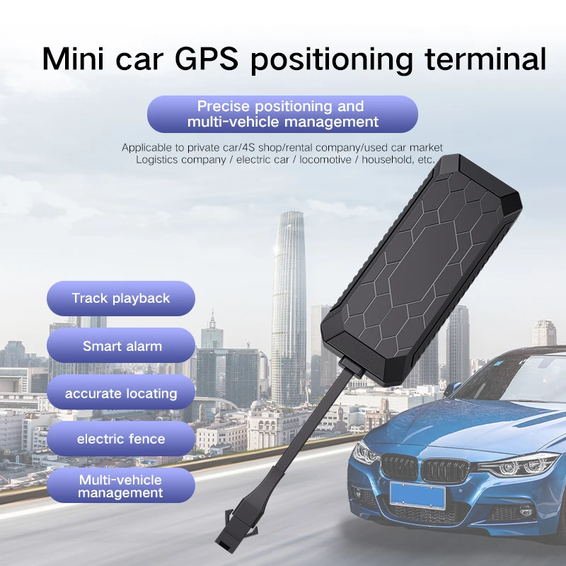 

Мини GPS автомобильный трекер RYRA с функцией отслеживания в реальном времени, Антивор, защита от потери, локатор с креплением, SIM-сообщение, позиционер, вилка и рабочая функция