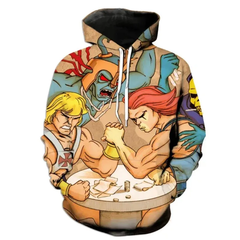 

3D Print He-Man and The Masters of The Universe T Shirt Women/Men's Casual Hoodies/Hooded Onlyfans Cosplay Men's Clothing
