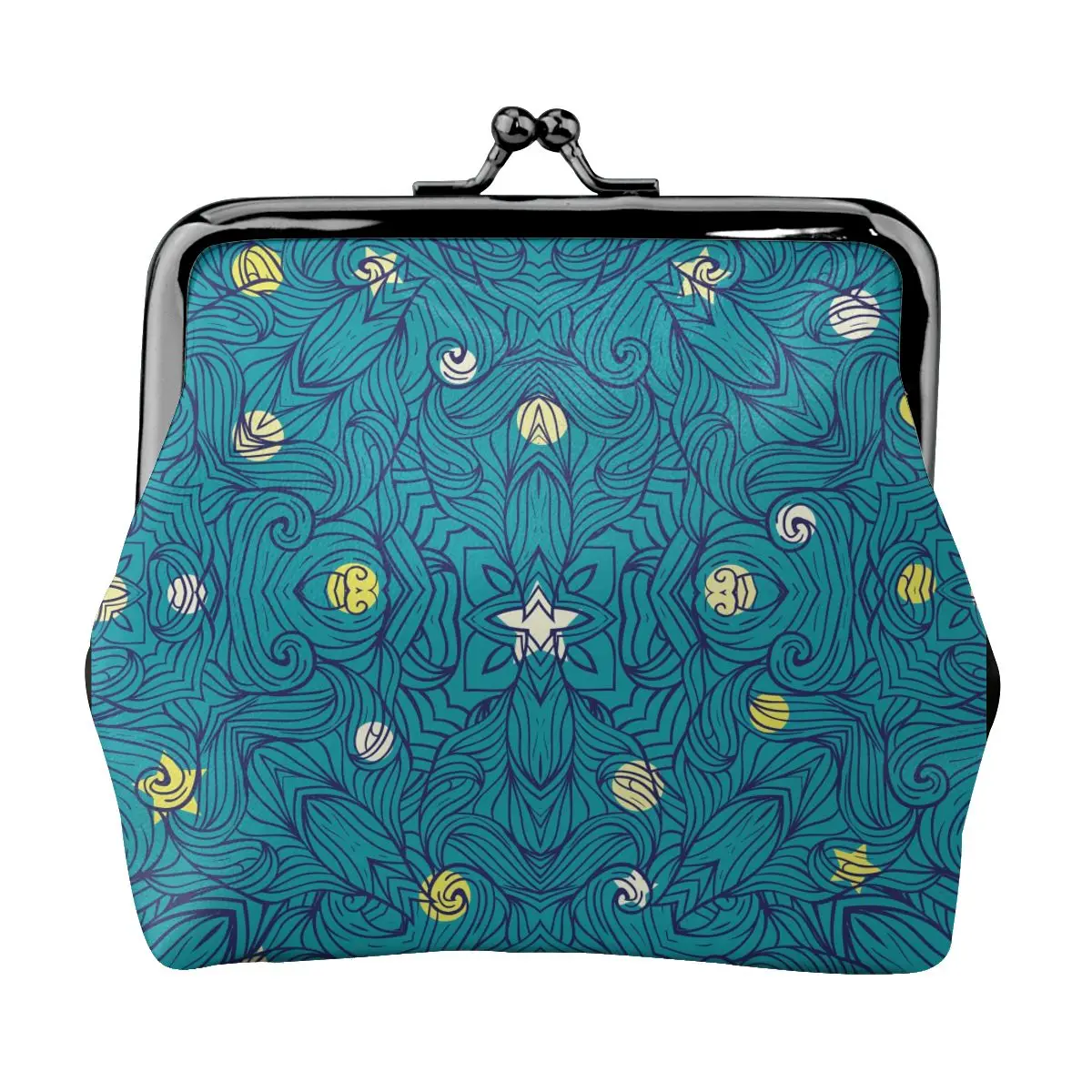 

Women's Wallet Short Coin Purse Wallets For Woman Card Holder Van Gogh's Night Sky With Stars