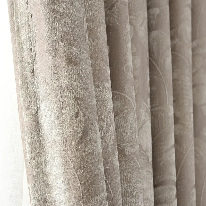 

Пасторальные шторы JESSANS темно-цветковые