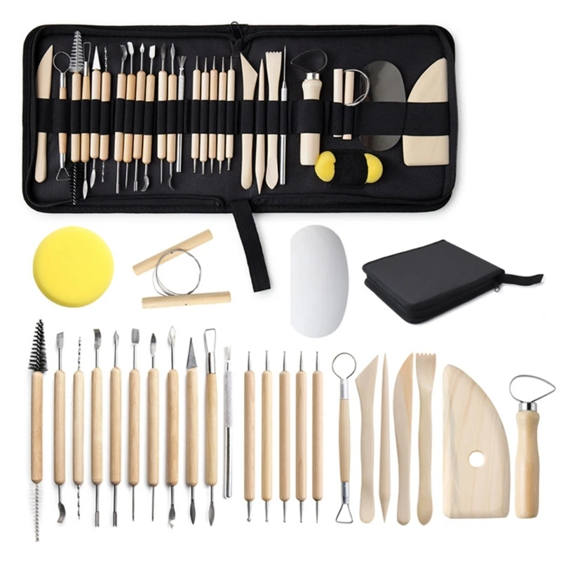 

27 шт./набор, инструменты для скульптурирования глины