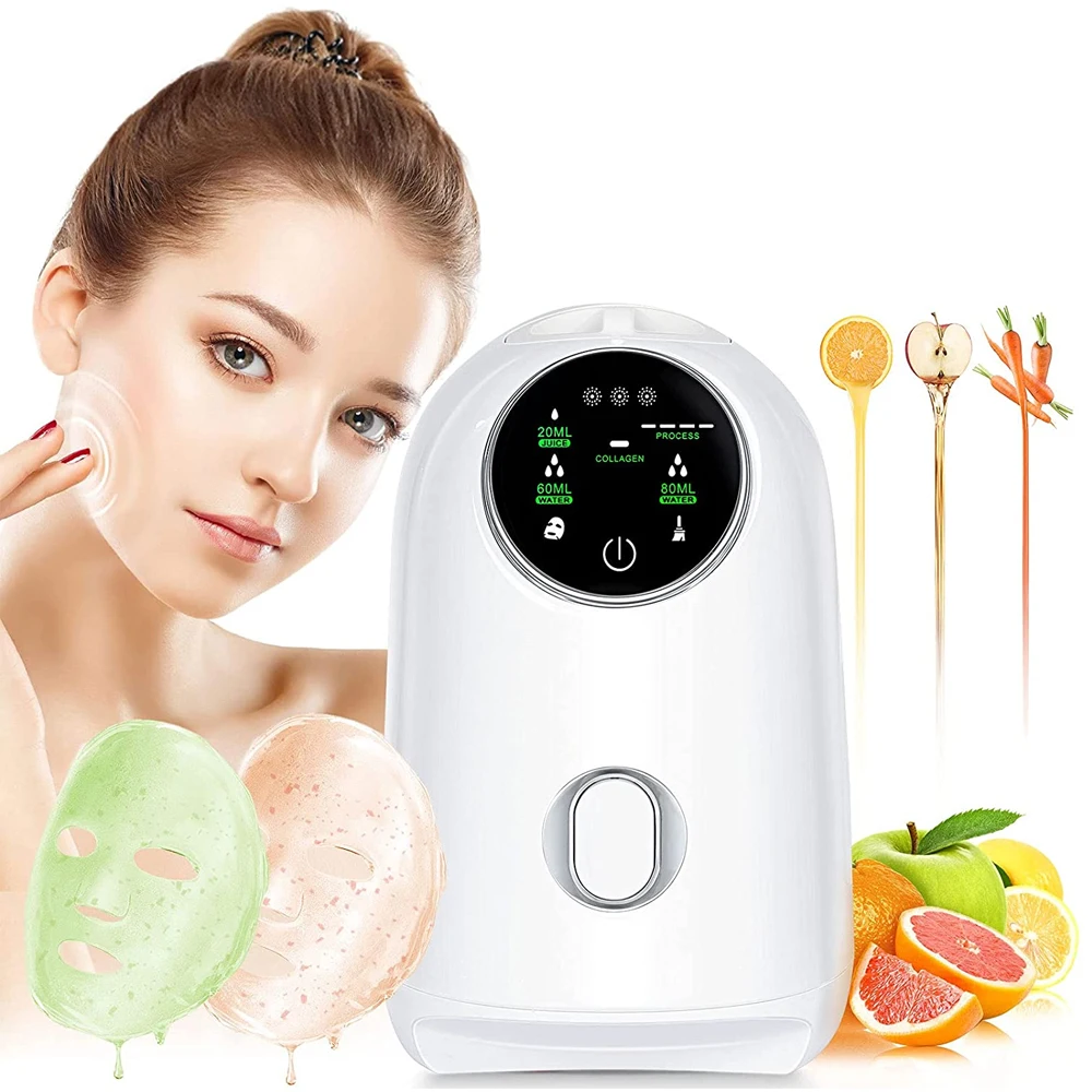 Upgrade Touch Screen Facial Mask Machine Fruit Vegetable DIY Automatic Natural Face Mask Maker For Beauty SPA Skin Care Machine